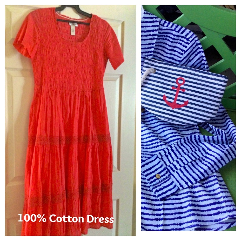⚜️New⚜️ 100% Cotton Dress